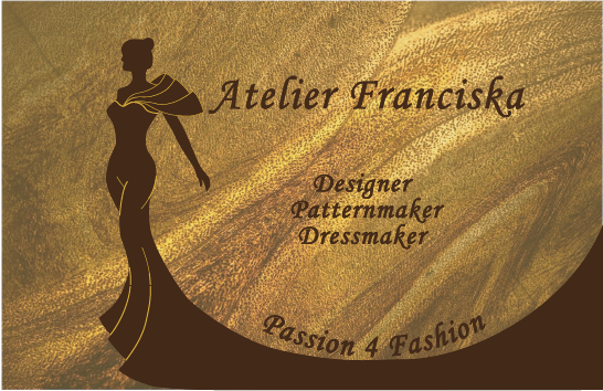 Atelier Franciska Designer-Patternmaker-Dressmaker- Passion4Fashion